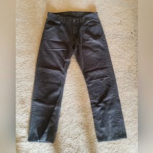 Mens gray pants 514 32" x 30"